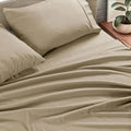 Solid-Color Microfiber Sheet Set
