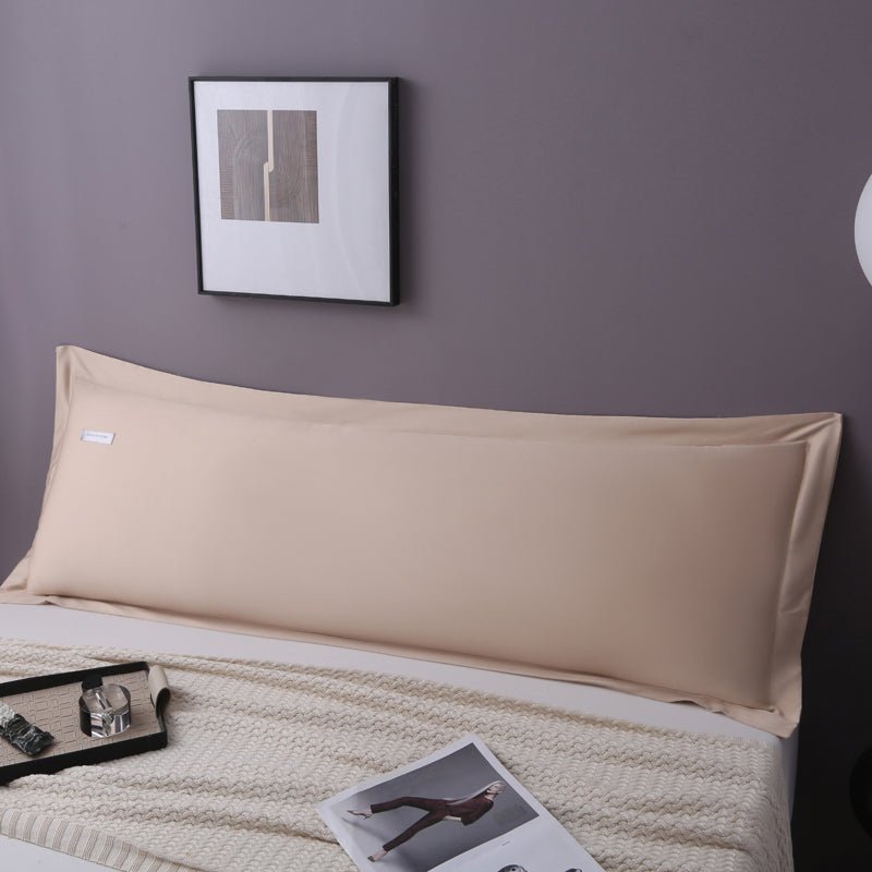 Silky Long Pillowcase for Couples-1
