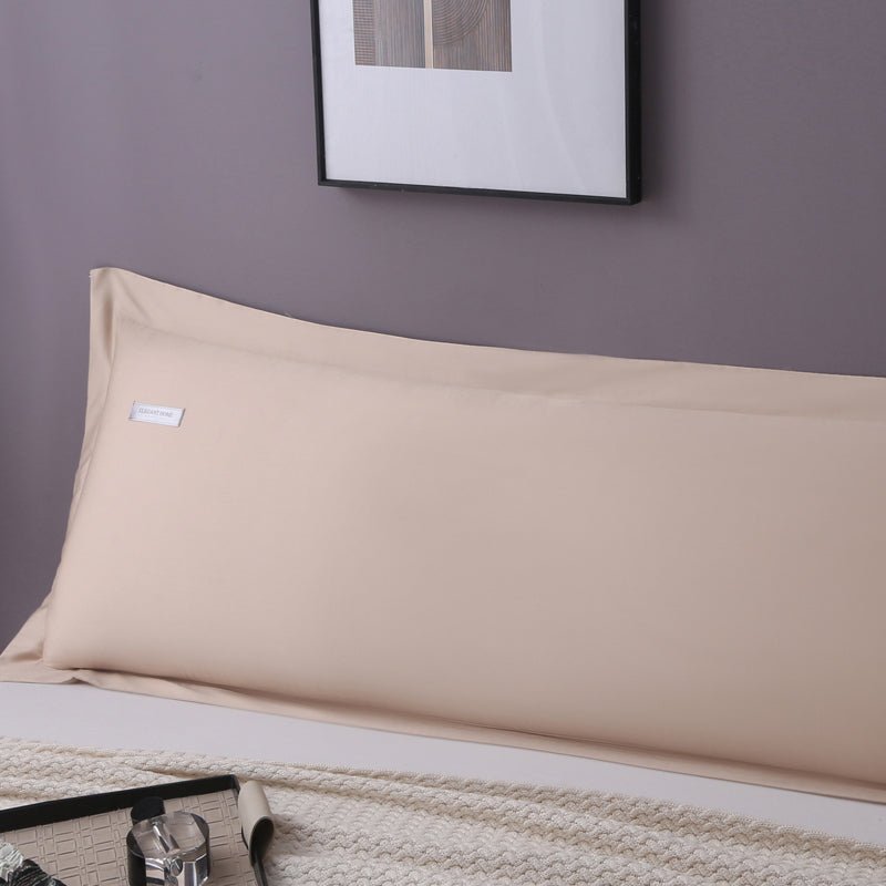 Silky Long Pillowcase for Couples-2